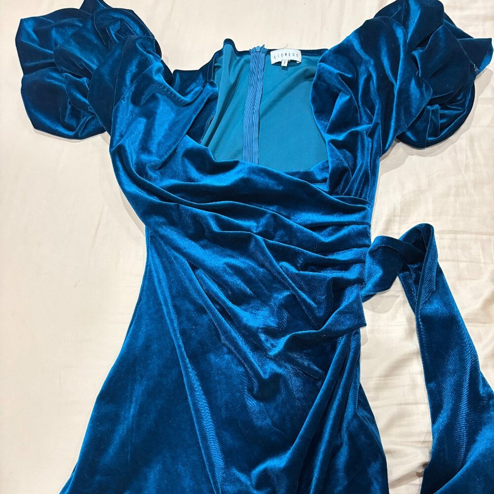Blue Dress - Velvet Lioness